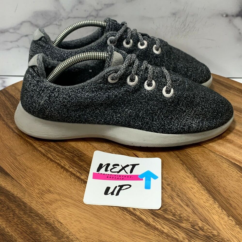 Women’s size 8-allbirds NZ Merino Wool Grey Casual Comfort Minimalist Sneakers - Picture 3 of 9